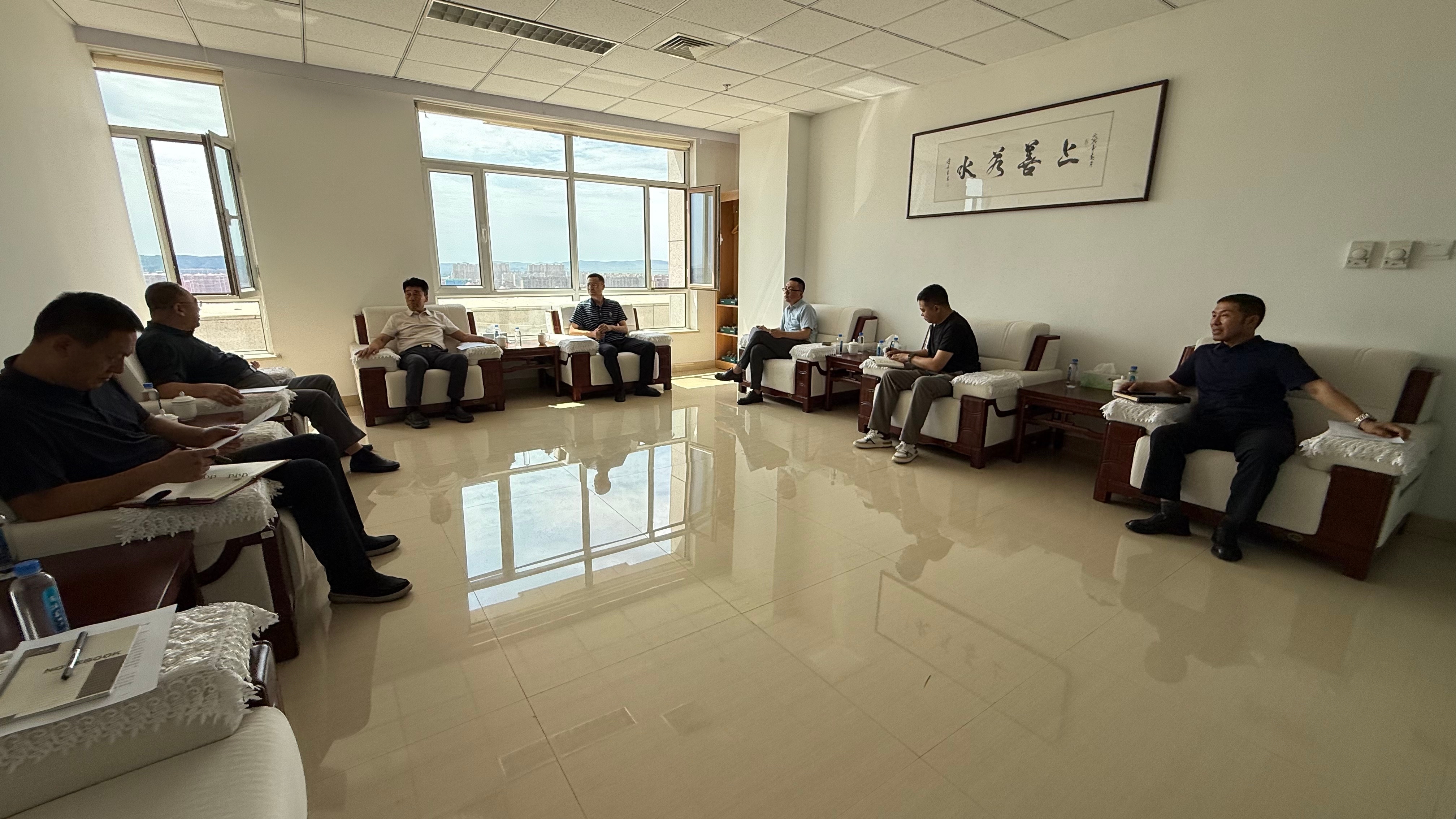 興富投資公司總經理赴交投公司調研